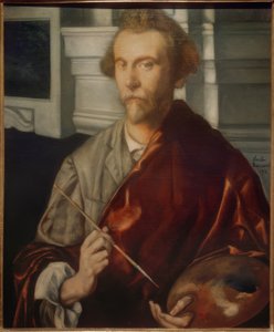 自画像埃米尔·伯纳德（Emile Bernard），1912年 作者 埃米尔·伯纳德（Emile Bernard）